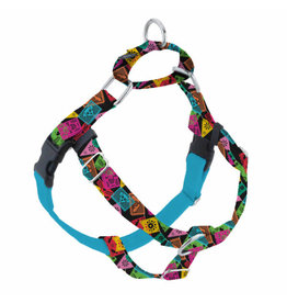 2 Hounds Design 2 Hounds Design Earthstyle | XLarge 1" Freedom Harness & Leash - Paper Flags