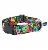 2 Hounds Design 2 Hounds Design Earthstyle | Keystone 1" Medium Collar Side Release, Paper Flags