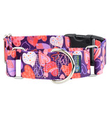 2 Hounds Design 2 Hounds Design Earthstyle | Keystone 1" XLarge Collar Side Release, Wild Hearts