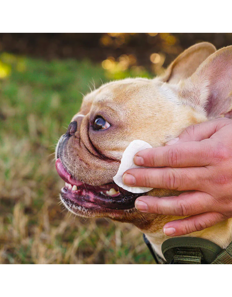 Natural Dog Company DISC/M Natural Dog Company | Wrinkle Wipes 50 Ct