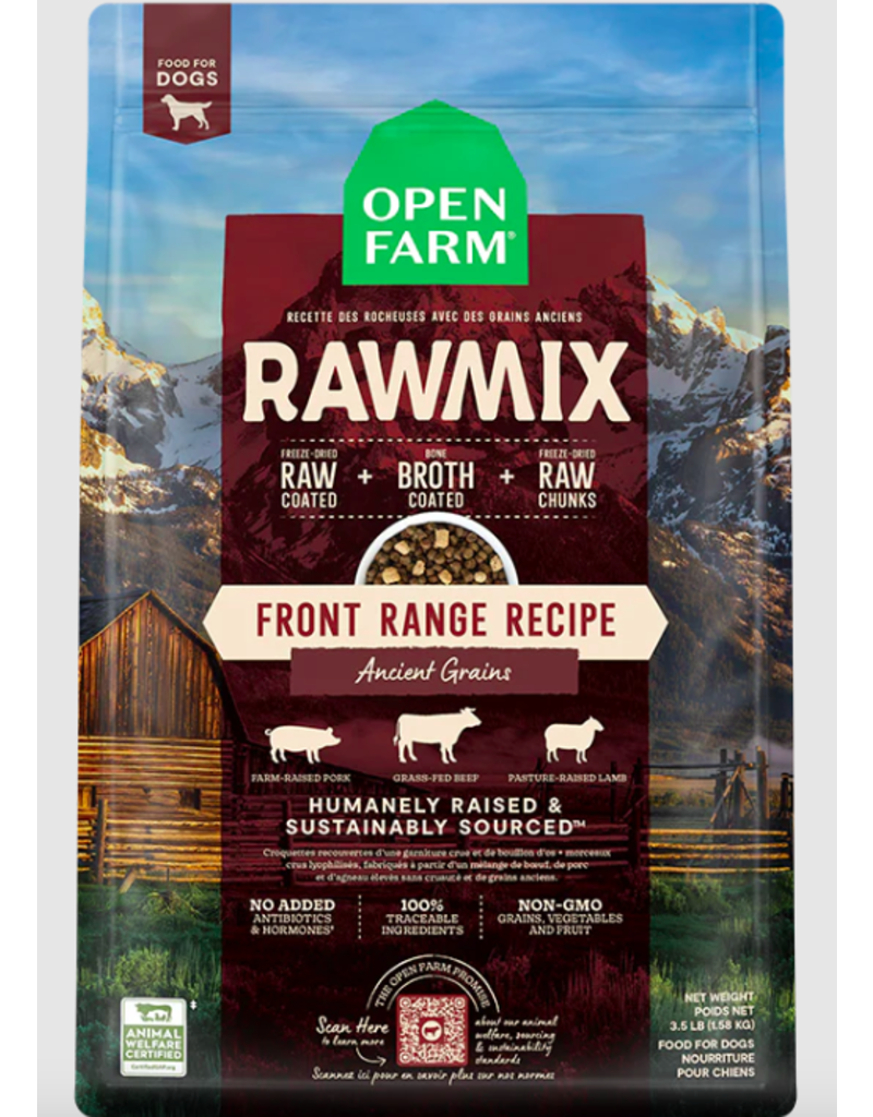 Open Farm Open Farm Ancient Raw Mix Dog Kibble | Front Range 20 lb