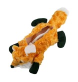Tall Tails Z Tall Tails Plush Dog Toys | Stuffless Fox 16" with Squeaker