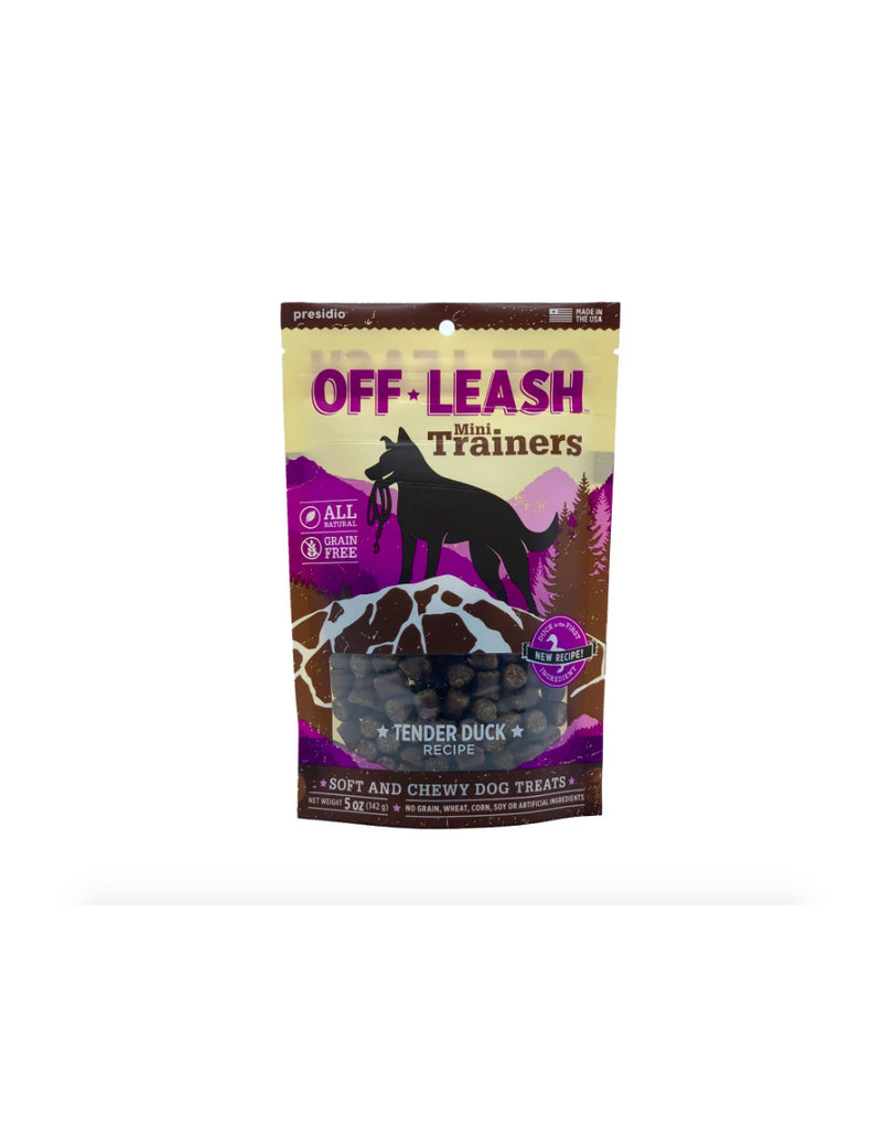 Off Leash Presidio Off Leash Dog Training Treats | Tender Duck 5 oz