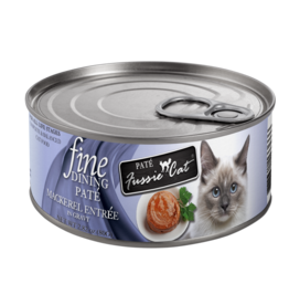 Fussie Cat DISC/M Fussie Cat Fine Dining Cans | Mackerel Pate 2.82 oz single
