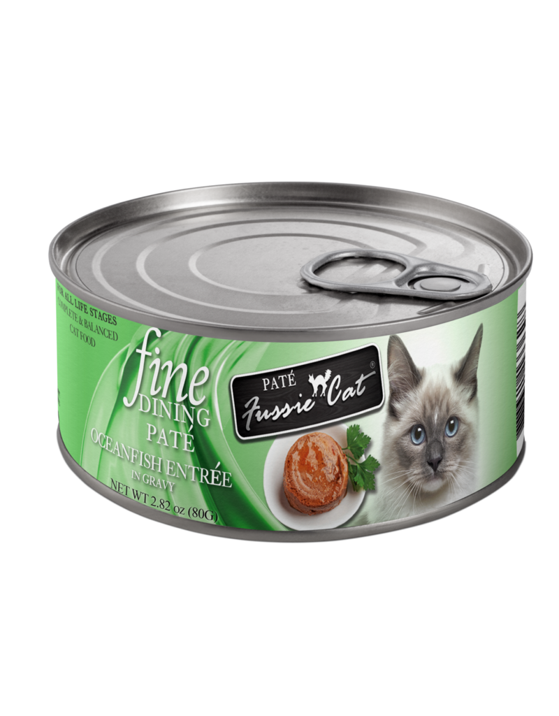 Fussie Cat Fussie Cat Fine Dining Cans | Oceanfish Pate 2.82 oz single