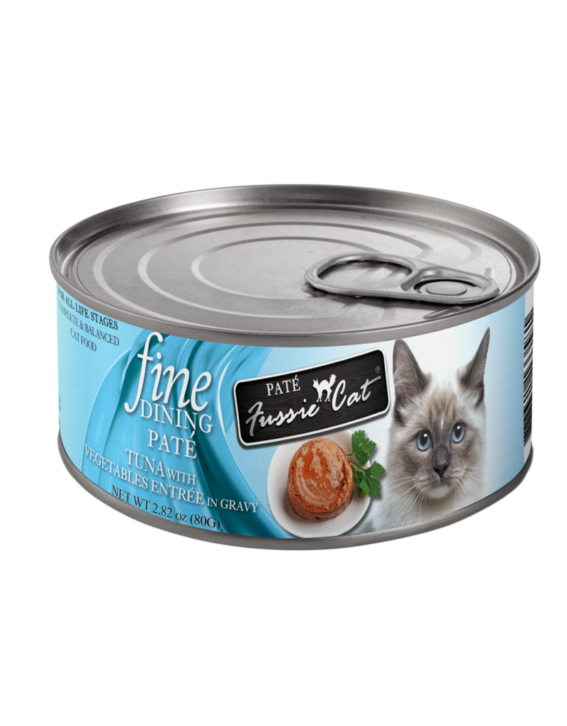 Fussie Cat Fussie Cat Fine Dining Cans | Tuna w Vegetables Pate 2.82 oz