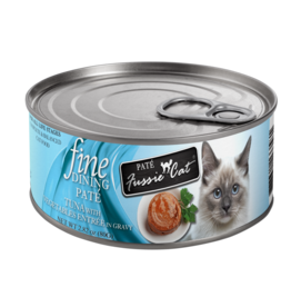 Fussie Cat Fussie Cat Fine Dining Cans | Tuna w Vegetables Pate 2.82 oz CASE