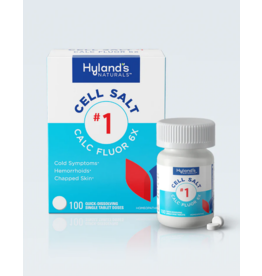 Standard Homeopathic Hylands Cell Salts #1 Calc. Flour. 6X 100 Tablets