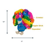 Tall Tails Tall Tails Plush Dog Toys | Squeak Peacock 9 in