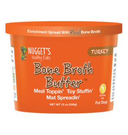 Nugget's Healthy Eats Nugget's Healthy Eats Frozen Bone Broth Butter | Turkey 12 oz (*Frozen Products for Local Delivery or In-Store Pickup Only. *)