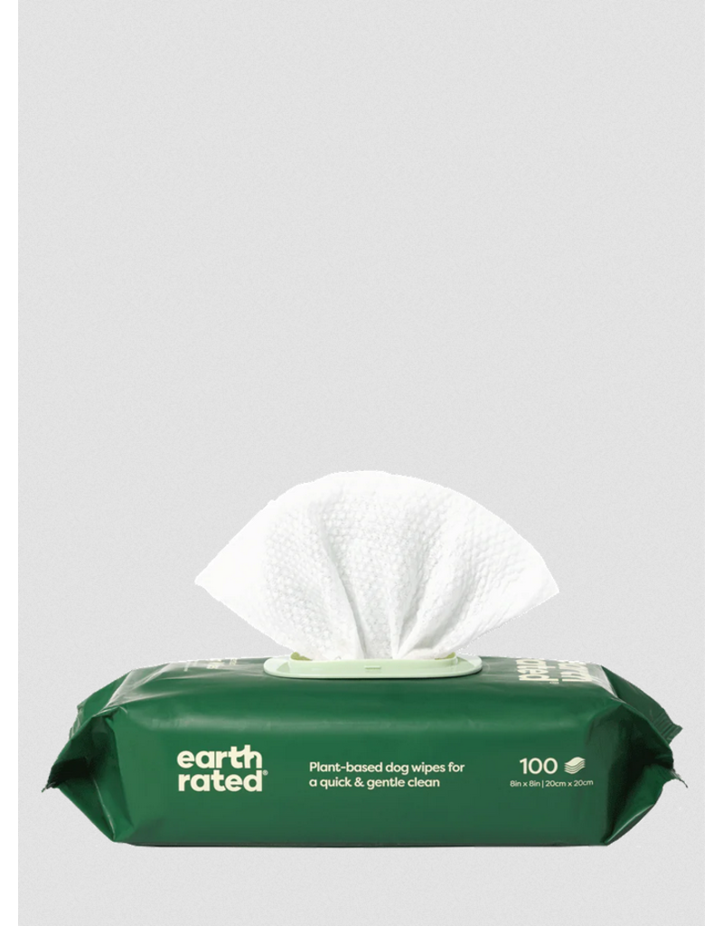 Earth Rated Earth Rated Dog Wipes | Compostable Unscented 100 ct