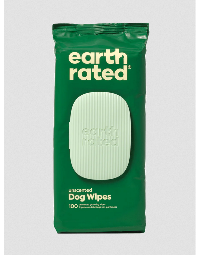 Earth Rated Earth Rated Dog Wipes | Compostable Unscented 100 ct