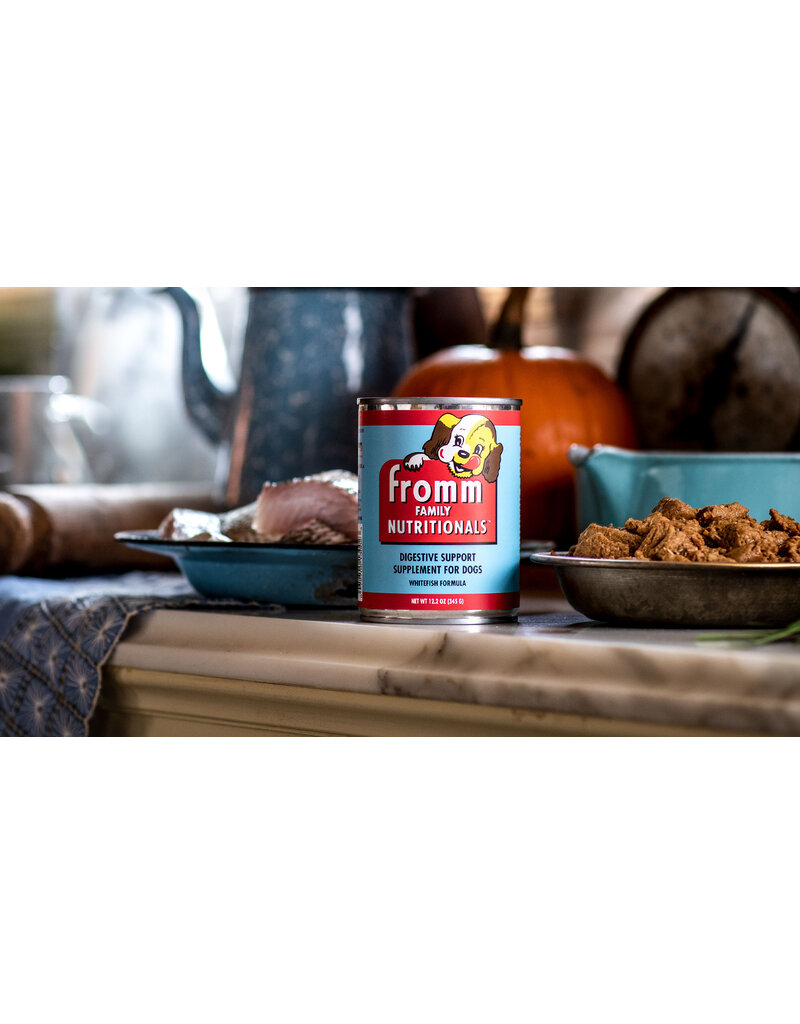 Fromm DISC/M Fromm Nutritionals Dog Food Can | Whitefish Digestive 12.2oz CASE