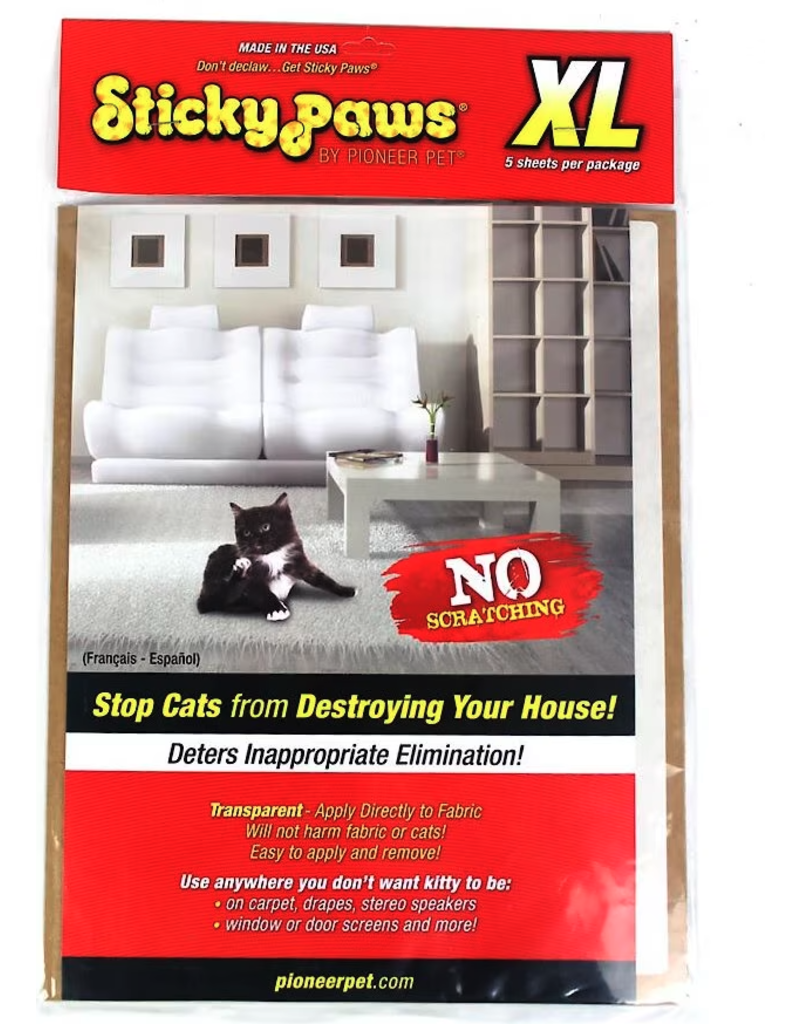 SmartCat SmartCat Sticky Paws Furniture Protection Sheets Extra Large (XL) 5 ct