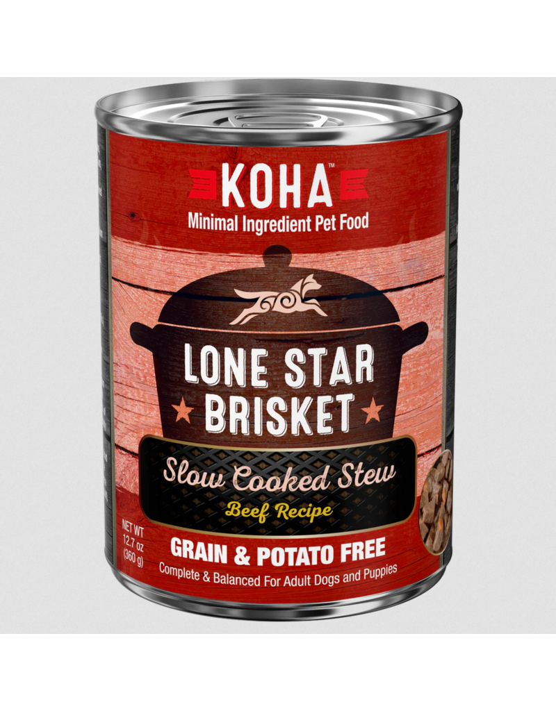 Koha Koha Canned Dog Food | Lone Star Brisket 12.7 oz single