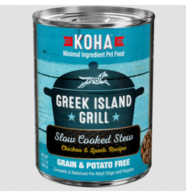 Koha Koha Canned Dog Food | Greek Island Grill 12.7 oz single