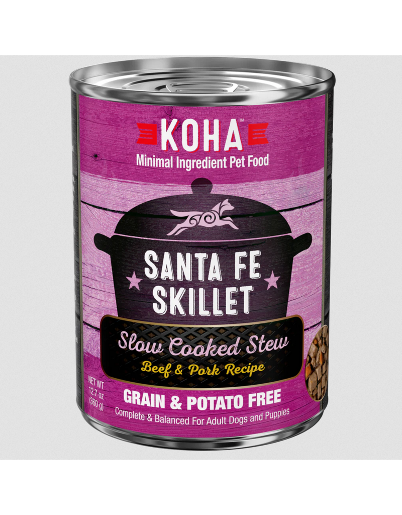 Koha Koha Canned Dog Food | Santa Fe Skillet 12.7 oz CASE