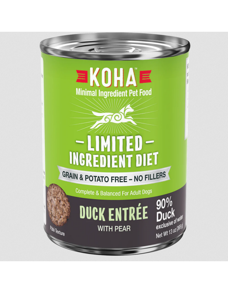 Koha DISC Koha Canned Dog Food Duck Entree 13 oz single