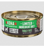Koha Koha Canned Cat Food | Turkey Pate 5.5 oz single