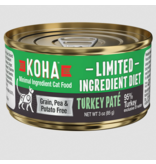 Koha Koha Canned Cat Food | Turkey Pate 3 oz single
