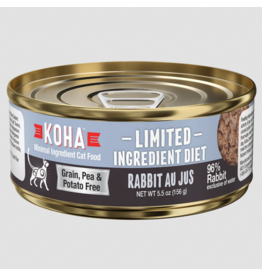 Koha Koha Canned Cat Food | Rabbit Pate 5.5 oz