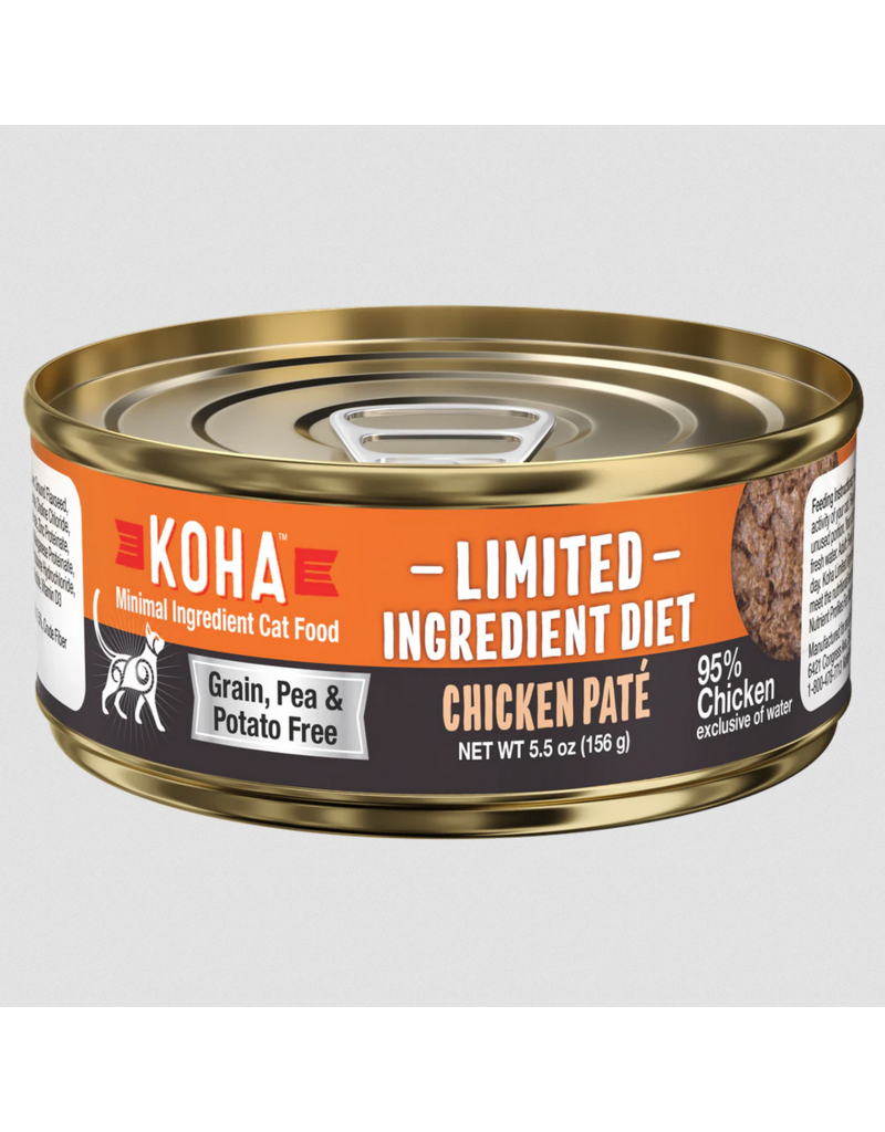 Koha Koha Canned Cat Food | Chicken Pate 5.5 oz single