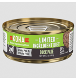 Koha Koha Canned Cat Food | Duck Pate 5.5 oz single