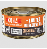 Koha Koha Canned Cat Food | Chicken Pate 3 oz CASE