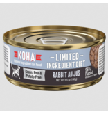 Koha Koha Canned Cat Food | Rabbit Pate 5.5 oz CASE