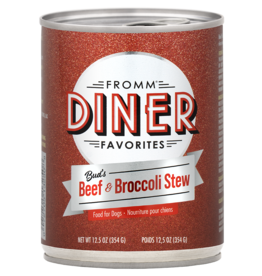 Fromm Fromm Diner Dog Food Can | Beef & Broccoli Stew 12.5 oz single