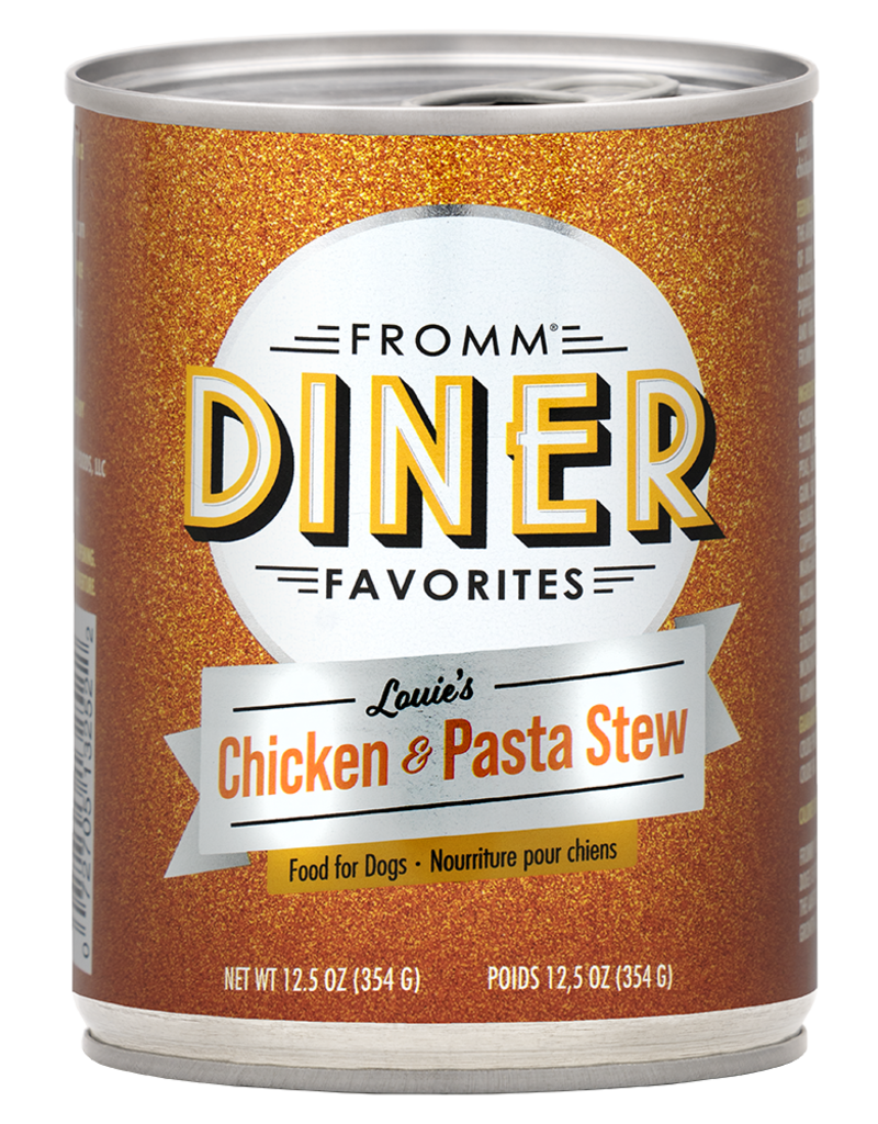 Fromm Fromm Diner Dog Food Can | Chicken & Pasta Stew 12.5 oz single