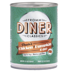 Fromm Fromm Diner Dog Food Can | Chicken & Pumpkin Pate 12.5 oz  single