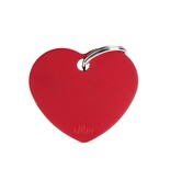 MyFamily MyFamily | Small Heart Aluminum Red