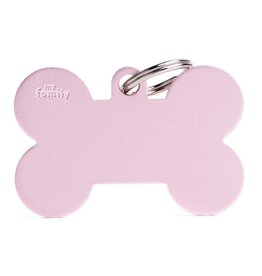 MyFamily MyFamily | Small Bone Aluminum Pink