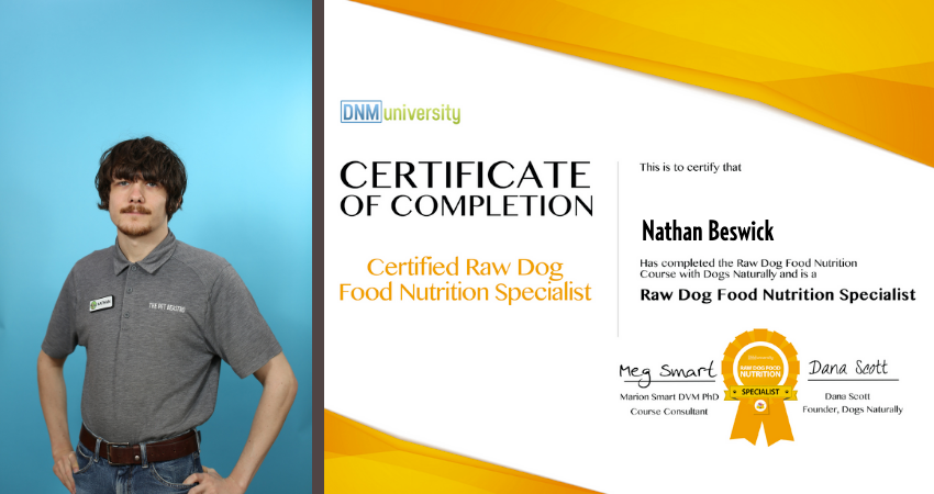 Nathan Raw Pet Food Specialist in Michigan