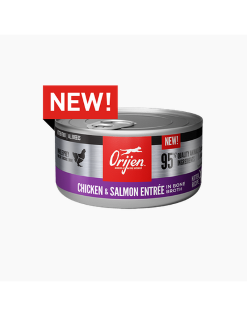 Orijen Orijen Canned Cat Food | Chicken & Salmon Kitten 5.5 oz CASE