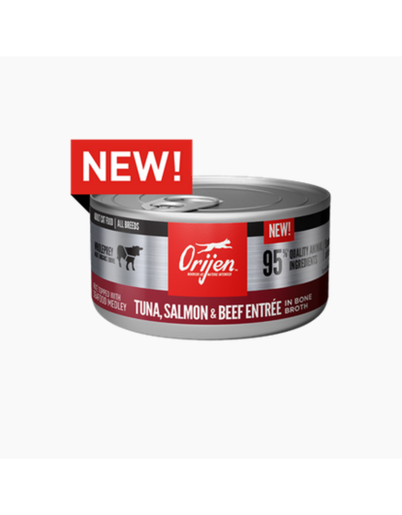 Orijen Orijen Canned Cat Food | Tuna, Salmon, & Beef 5.5 oz single