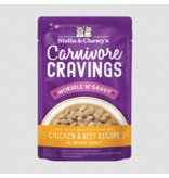 Stella & Chewy's Stella & Chewy's Carnivore Cravings Morsels N' Gravy | Chicken & Beef 2.8 oz CASE