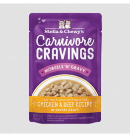 Stella & Chewy's Stella & Chewy's Carnivore Cravings Morsels N' Gravy | Chicken & Beef 2.8 oz single