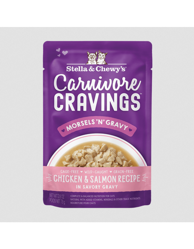 Stella & Chewy's Stella & Chewy's Carnivore Cravings Morsels N' Gravy | Chicken & Salmon 2.8 oz CASE