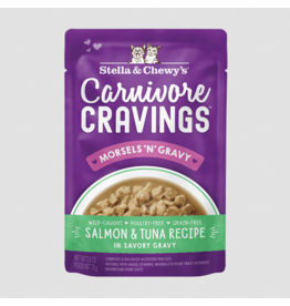 Stella & Chewy's Stella & Chewy's Carnivore Cravings Morsels N' Gravy | Salmon & Tuna 2.8 oz single