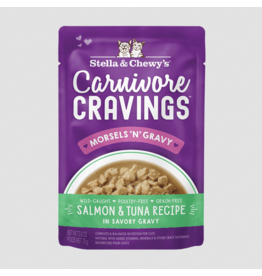 Stella & Chewy's Stella & Chewy's Carnivore Cravings Morsels N' Gravy | Salmon & Tuna 2.8 oz CASE