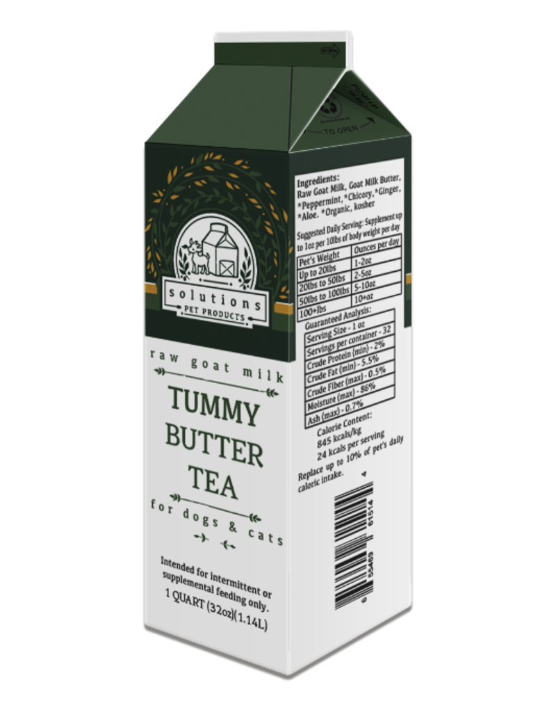 Solutions Pet Products Solutions Pet Products | Tummy Butter Tea Goat Milk 32 oz