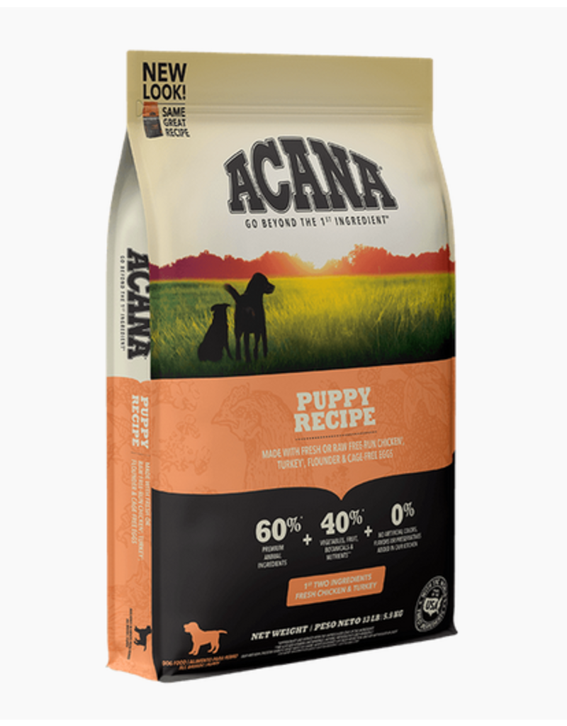 Acana Acana Dog Kibble | Puppy Recipe 25 lb