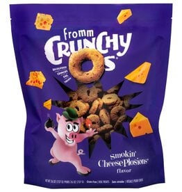 Fromm Fromm Crunchy-O's Dog Treats | Smokin' CheesePlosions Grain Free 26 oz