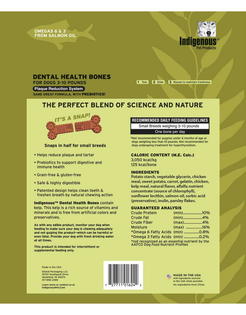 Indigenous Health Bones Indigenous Pet Products Dental Bones | Mini Original 13.2 oz bag / 40 ct