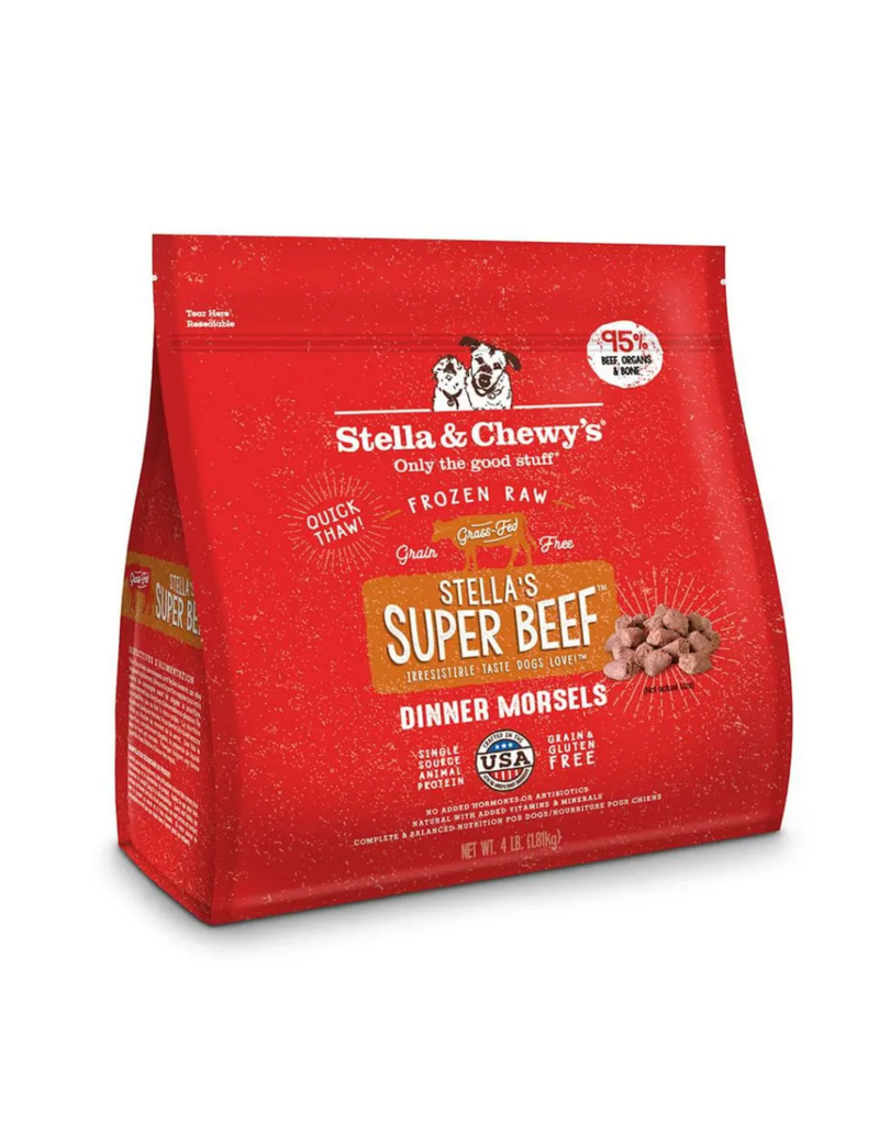 Stella & Chewy's Stella & Chewy's Raw Frozen Dog Food Beef Morsels 4 lb (*Frozen Products for Local Delivery or In-Store Pickup Only. *)