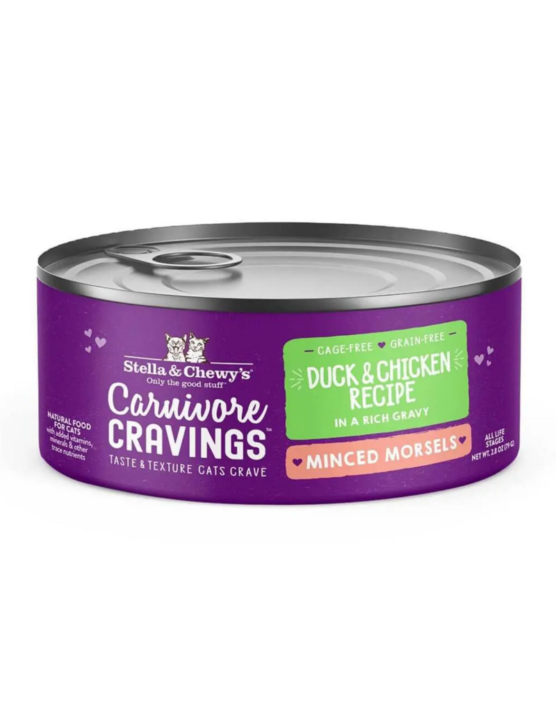 Stella & Chewy's Stella & Chewy's Carnivore Cravings | Duck & Chicken Recipe Minced Morsels 2.8 oz single