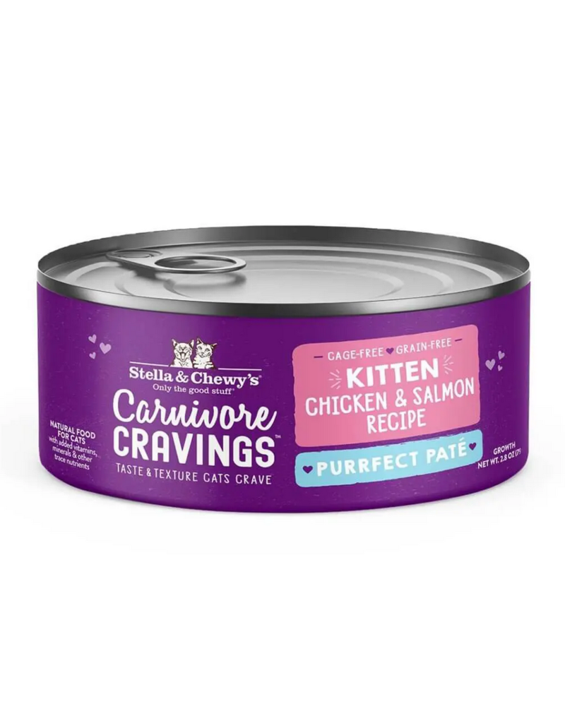 Stella & Chewy's Stella & Chewy's Carnivore Cravings Purrfect Pate | Kitten Chicken & Salmon 2.8 oz single