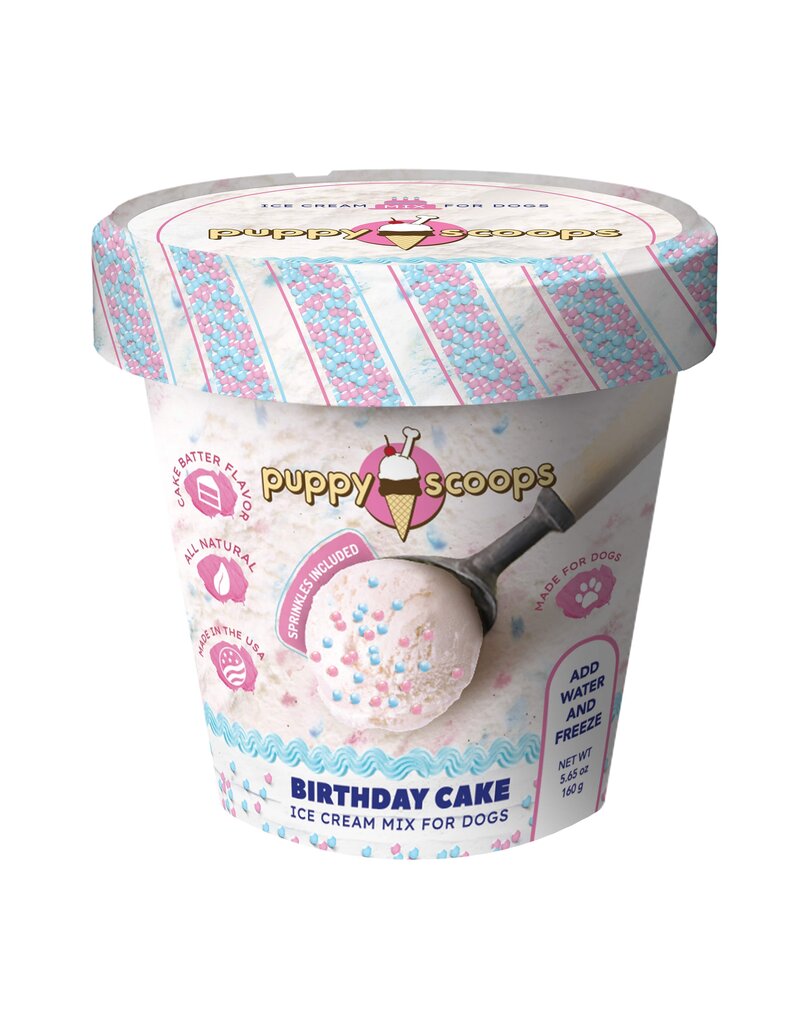 Puppy Cake LLC Puppy Cake | Ice Cream Mix Birthday Cake 5.25 oz